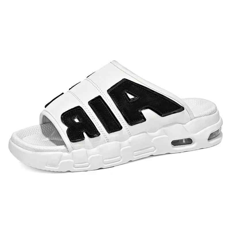 Slippers for Men Flip Flops Air Cushion Design Slide Man Summer New Soft Non-slip Men's Sports Chanclas Hombre Slippers Men