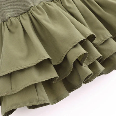 Off Shoulder Strapless Mini Dress Knitted Ruffle Layered Decorative Hem Dress Summer Backless Sexy Daring Party Short Dresses