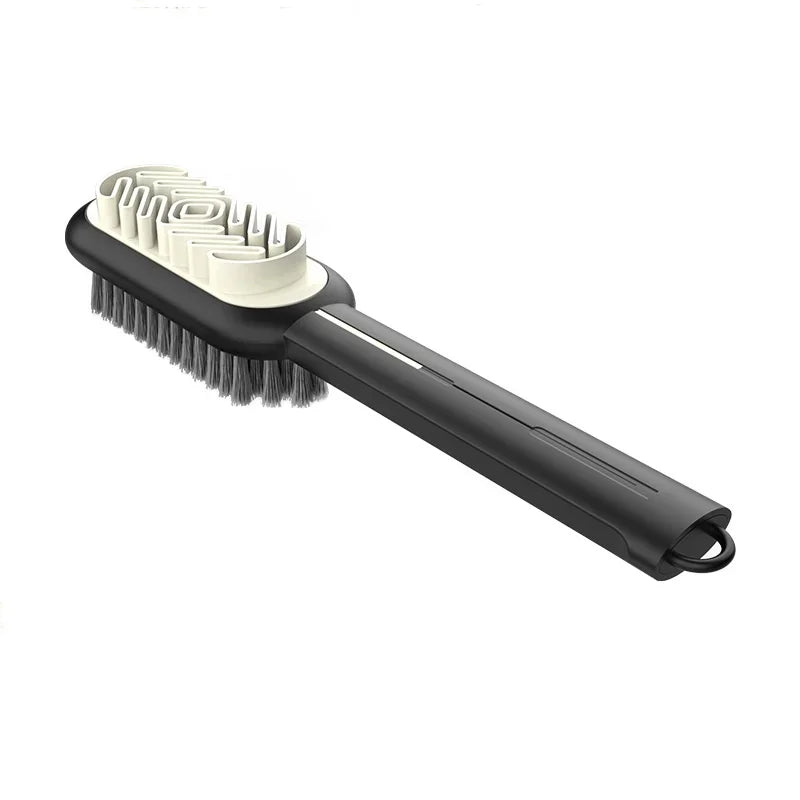 Double-Sided Shoes Cleaning Brush for Suede Nubuck Boots Bags Stain Dust Brush Leather Clothing Care Cleaner White Rubber Eraser