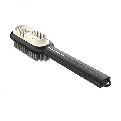 Double-Sided Shoes Cleaning Brush for Suede Nubuck Boots Bags Stain Dust Brush Leather Clothing Care Cleaner White Rubber Eraser
