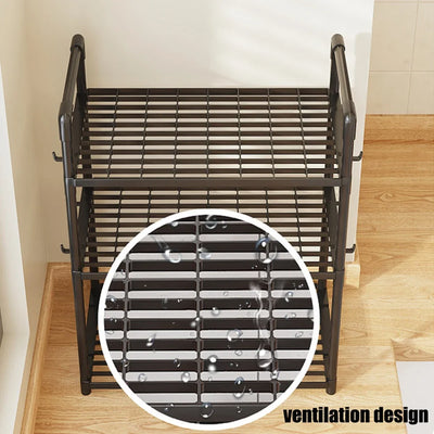 2/3Layer Kitchen Storage Shelf High-capacity Easy To Install Seasoning Rack PP Material Modern Minimalism Kitchen Furniture