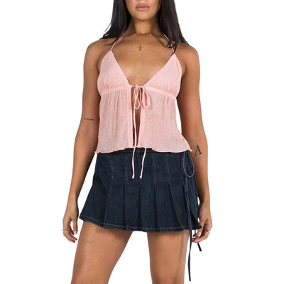 Halterneck Crop Top