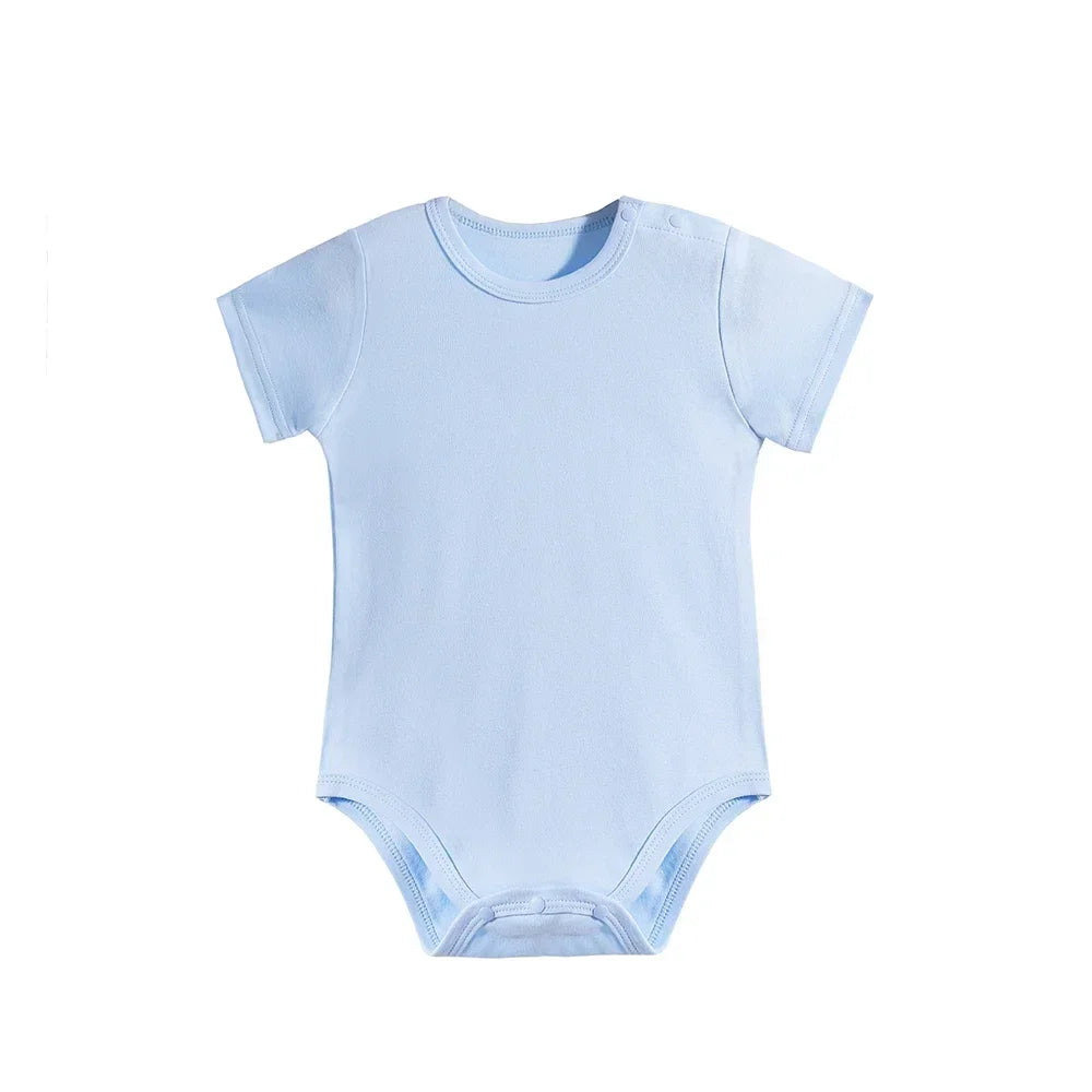 INSULAR Baby Cotton Rompers Infant Soft Jumpsuit Newborn Comfortable Bodysuits Kids Triangle Climbing Clothes Short Long Sleeves