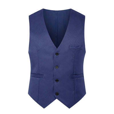 M-5XL Plus Size Men's Slim Fit Mens Suit Vest Casual Suit Vest Man Formal Businss Vests Male Waistcoat Gilet Homme XXXXXL