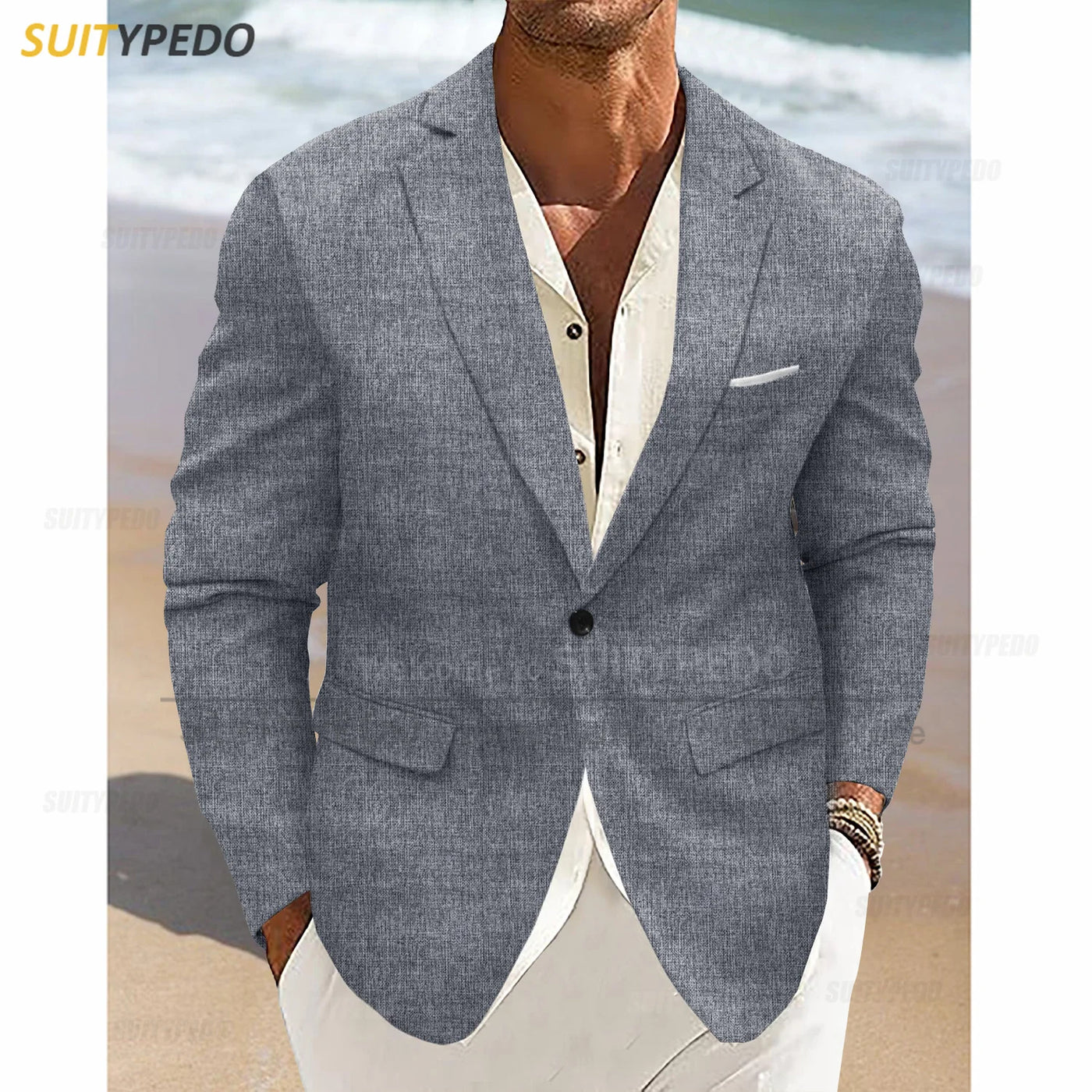 Fashion Men Suit 1 Piece Formal Banquet Slim Fit Blazer Wedding Party Groomsman High Quality Jacket Homecoming Classic Costumes