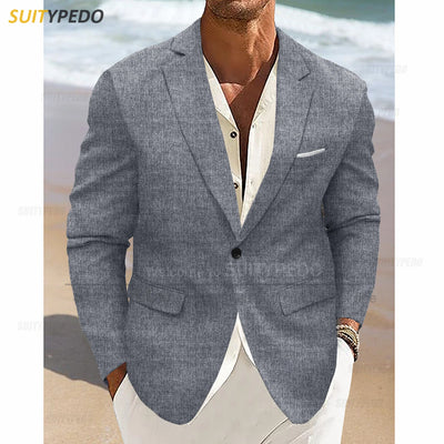 Fashion Men Suit 1 Piece Formal Banquet Slim Fit Blazer Wedding Party Groomsman High Quality Jacket Homecoming Classic Costumes