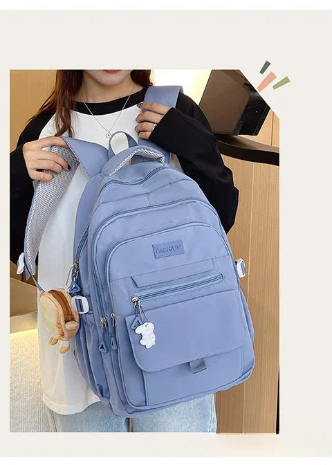 Women Backpack Boys Girls School Backpack for Teenage Youth Girls Kawaii Student Kids Rucksack Laptop Books Bag Bolsas Mochila