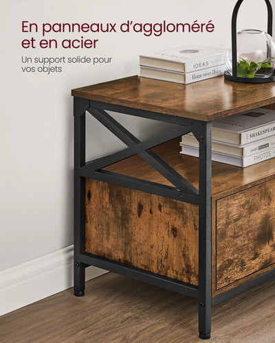 TV Stand, TV Cabinet for up to 80 Inch TV, TV Table with 3 Drawers and 3 Open Shelves, 40 x 178 x 50 cm, for Living Room