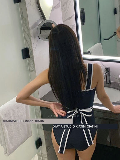 Swimsuit Summer Fancy 2024 New Arrival Best Selling Covering Belly Thin One-Piece Ins Style Hot Spring Gather Student Vacation