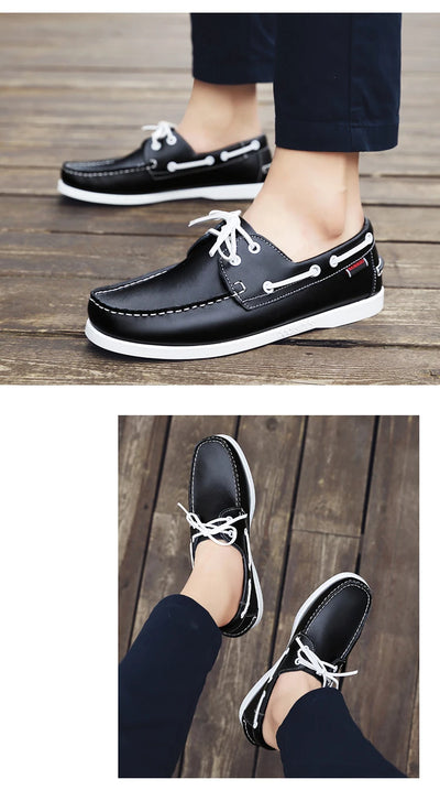 2025 New  Loafers Men  Sneakers Driving Shoes Casual Men Shoes  Footwear Docksides Classic Boat Shoes