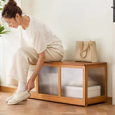 Multi-functional Bay Window Storage Cabinet Bedroom Balcony Low Cabinet Flip Long Tatami Storage Furniture Versatile Organizer
