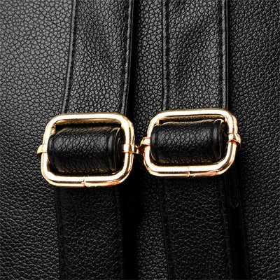 Women High Quality Leather Backpack Large Capacity School Shoulder Bags for Teenage Girls Travel Backpack Designer Sac A Dos