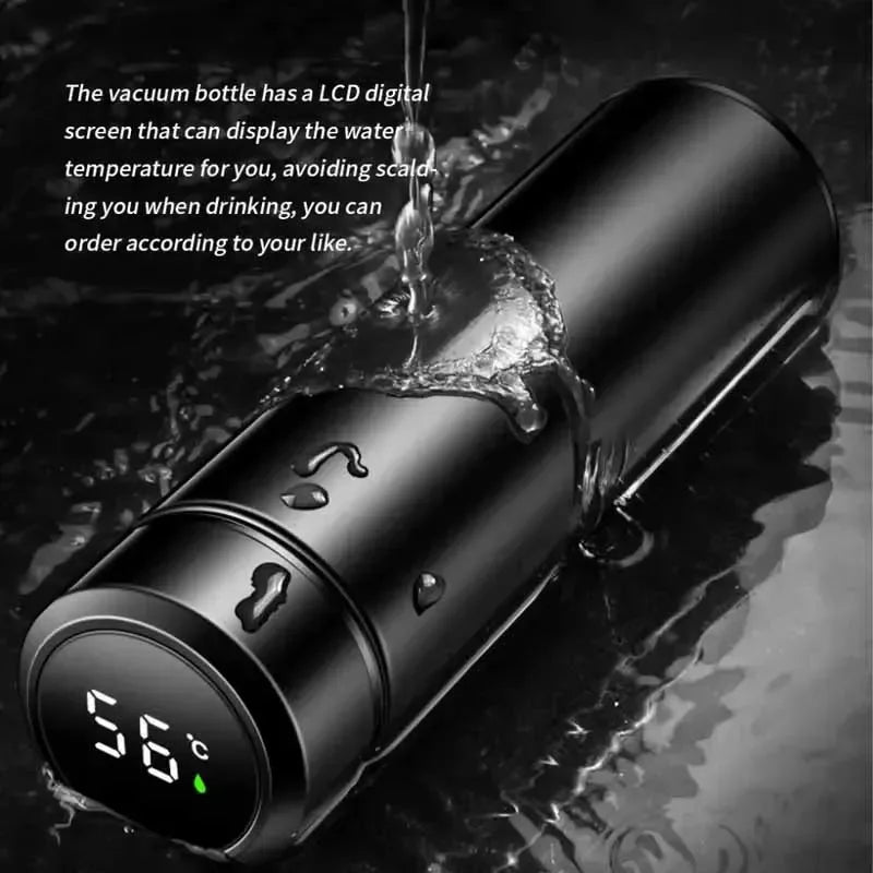 500Ml Bullet Double-Layer Stainless Steel Vacuum Thermos Coffee Tumbler Travel Mug Business Trip Water Bottle Tea Infuser Bottle