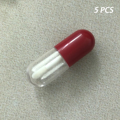 3/5pcs Mini Capsule Empty Lip Glaze Tube Refillable Lip Gloss Lipstick Container Bottles DIY Cosmetic Makeup Tools Accessories