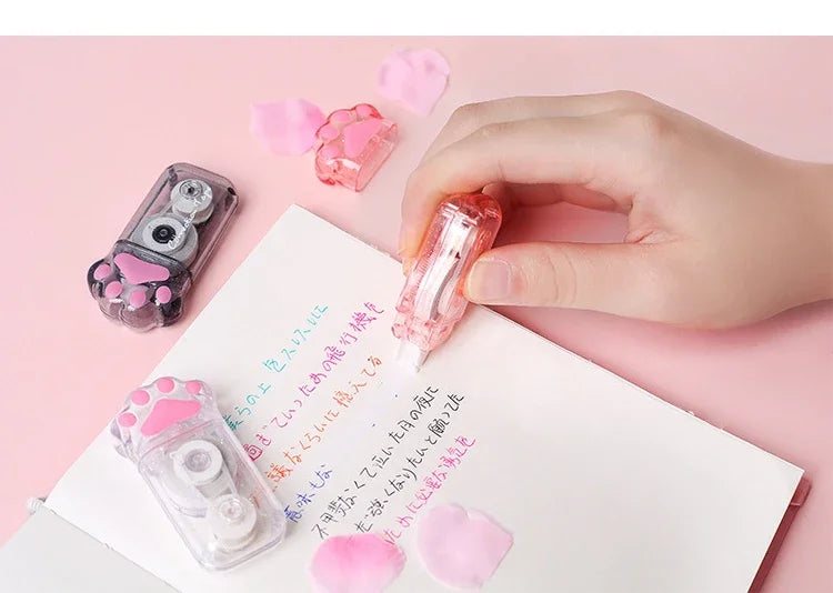 Mr. Paper 3 Style Cute Cat Claw Correction Tape Creative Large Capacity Cute School Supplies Stationery Kawaii Accessories