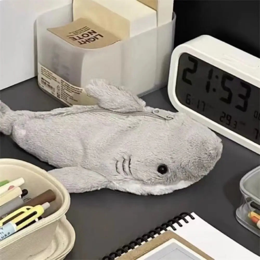 Cartoon Animal Pen Bag Large Capacity Pencil Case Multifunctional Storage Bag Student Gift Stationery Organizer School Supplies