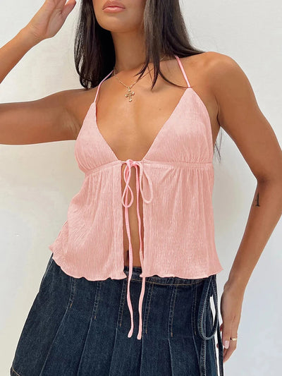 Halterneck Crop Top