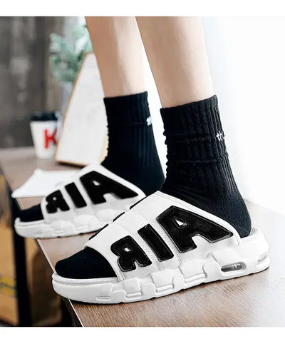 Slippers for Men Flip Flops Air Cushion Design Slide Man Summer New Soft Non-slip Men's Sports Chanclas Hombre Slippers Men