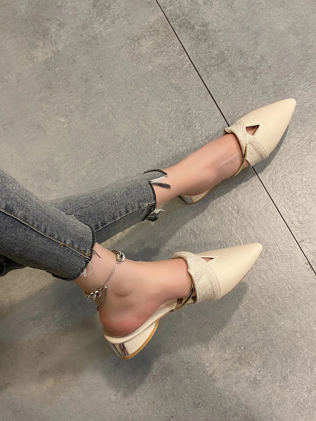 Brand Elegant Heels Summer Women's Shoes Woman Sandals Leisure Slippers Comfortable Open Toe Slip-On Slides