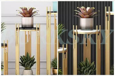 Plant Stand  Flower Stand 2 Tier Flower Shelf Planter Rack Storage Organizer Display Indoor Garden Balcony Storage Rack