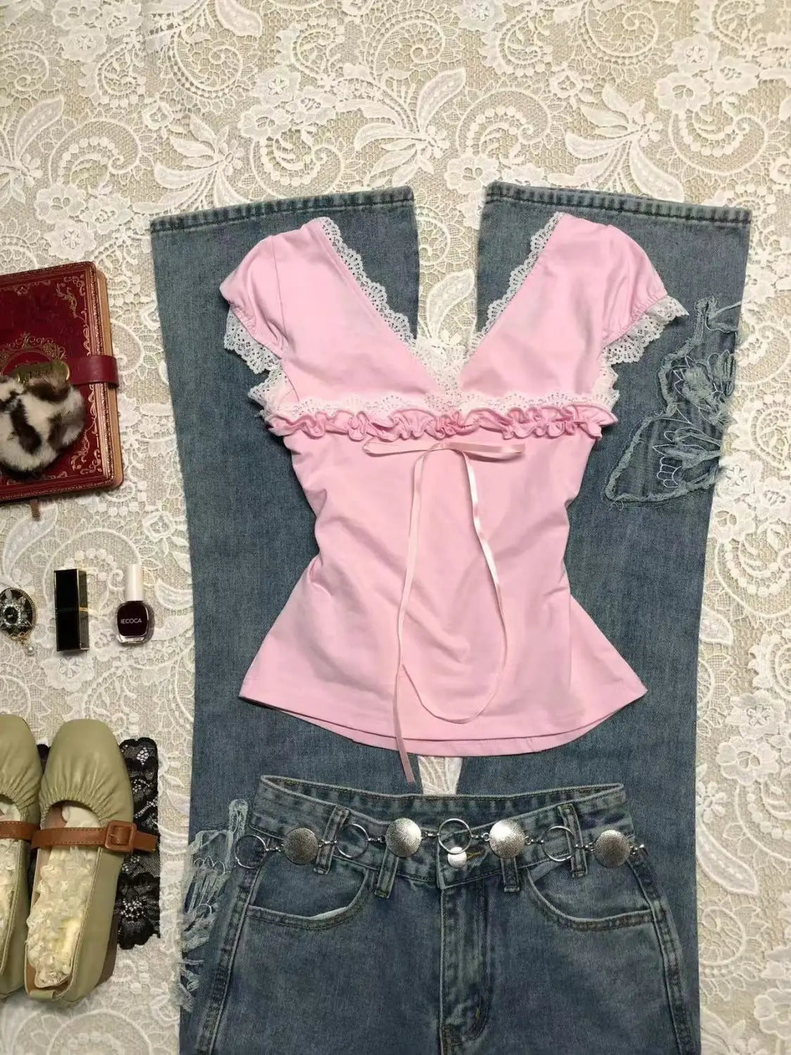 Retro Trendy Short T-Shirt