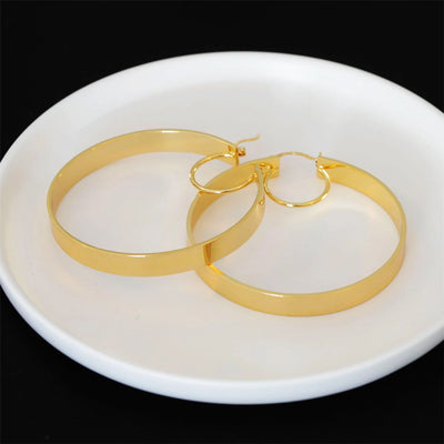 Custom Name Earrings Personalized Hoop Earrings Women's Luxury Earrings High-End Stainless Steel Jewelry Accessories for Girls