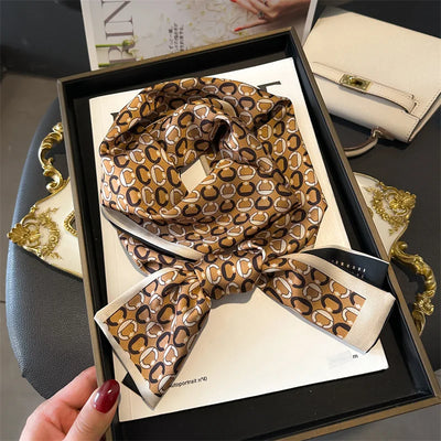 2025 Horse Print Skinny Ribbon Women Scarf Fashoin Hair Hand Wirst Folard Neck Tie Lady Headband Scrunchie Echarpe Silk Scarves