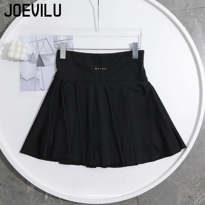 Women's Yoga White Sports Skirt  Fitness Running Tennis  Sexy Slim Pleated Skirt Anti Walking Halter Skirt Women's Clothing