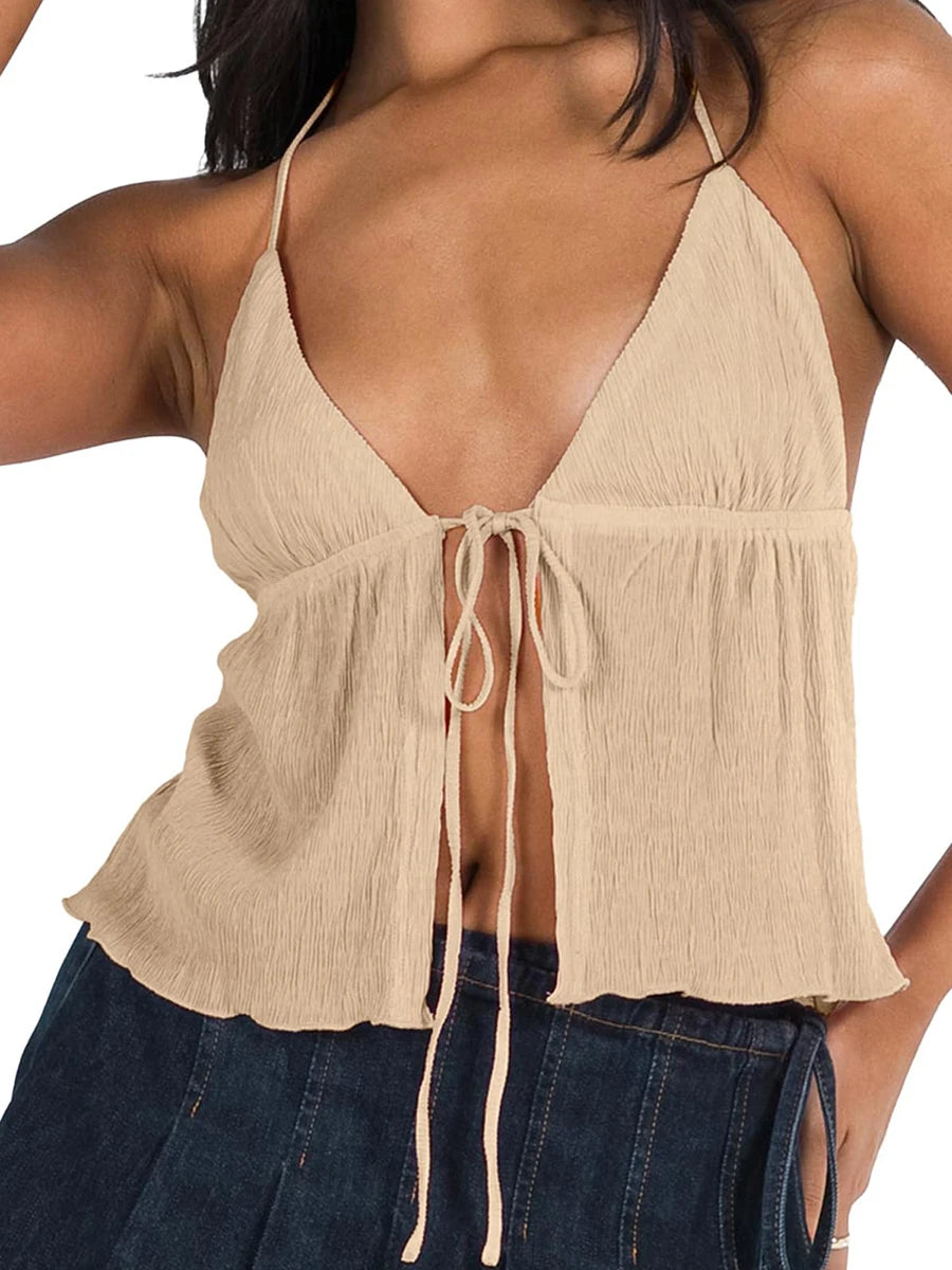 Halterneck Crop Top