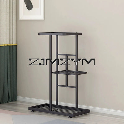 Multifuctional Plant Flower Stand Pots Tray Plant Shelves Planter Display Rack Storage Holder Shelf Home Balcony Garden Decor