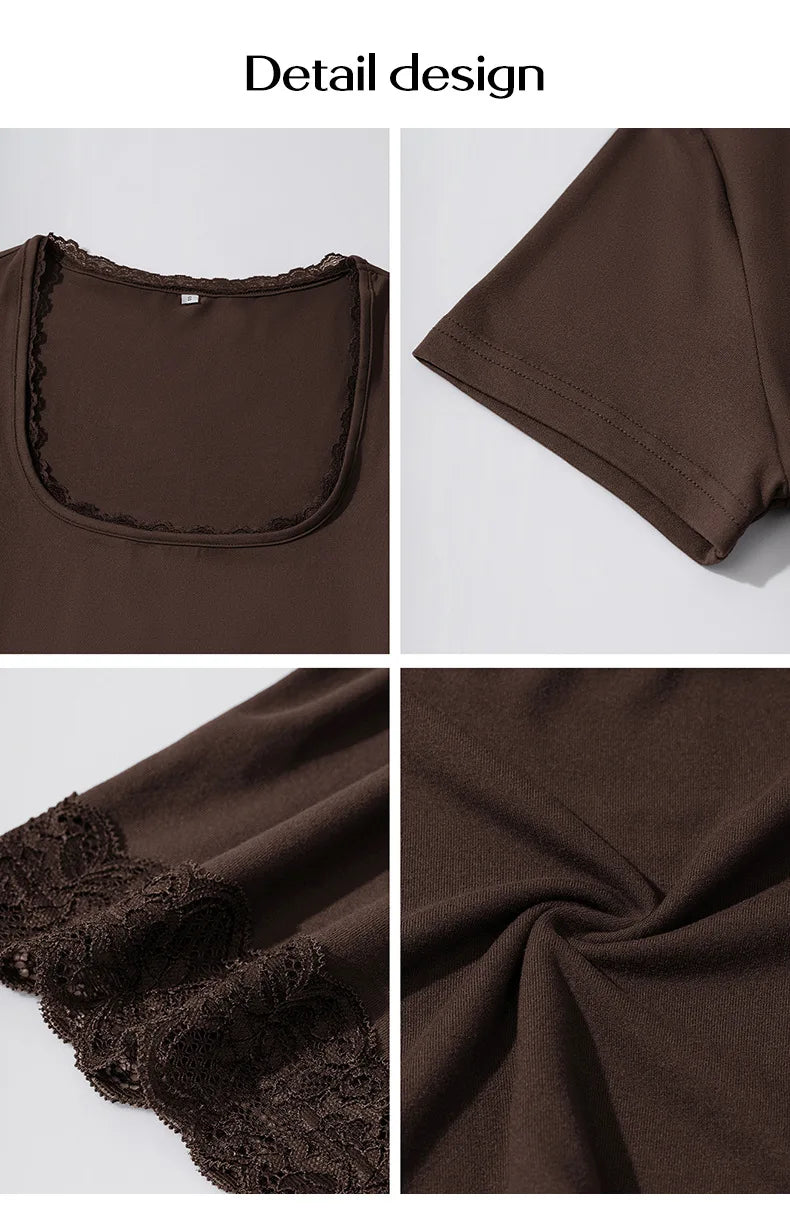 Lace Crop Tank Top