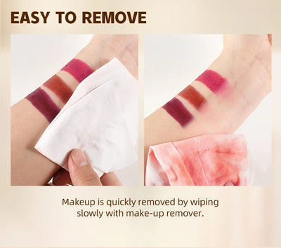New Velvet Matte Lipstick Long Lasting Waterproof Lipstick Non-Stick Cup Lip Stain Tint Cosmetics Lip Pencil Liner Makeup