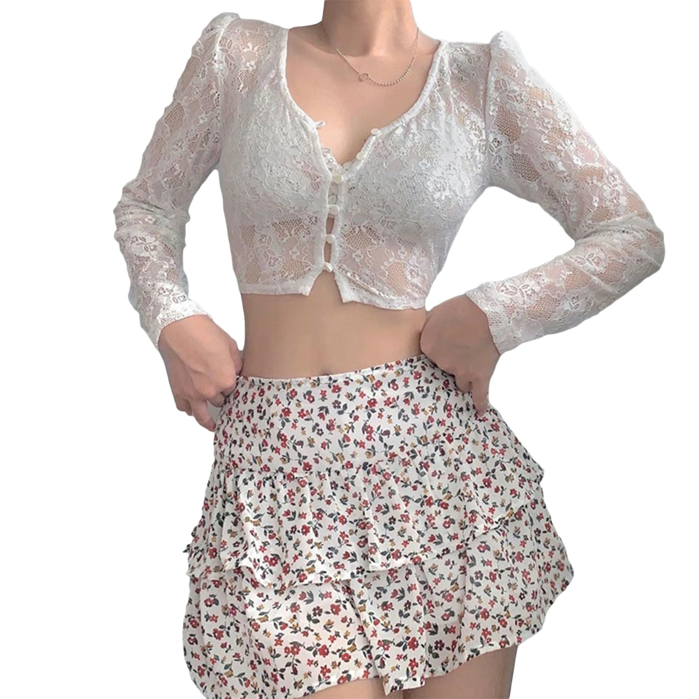 See Through Cardigan