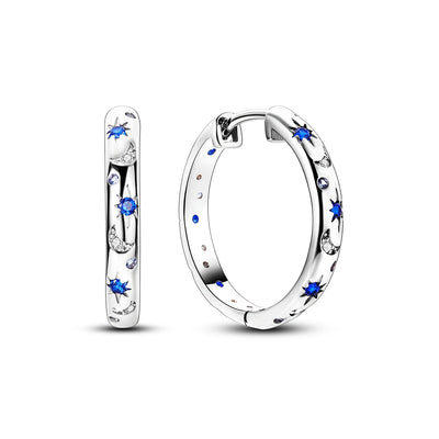 Hot Sale 925 Sterling Silver Heart Earrings Fit Original Charms Hoop Earrings For Women girls Stud Earring Fine Jewelry Gifts