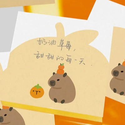 Cute Capybara Pencil Case for Boy Girl Large Storage Pencil Box School Accessories