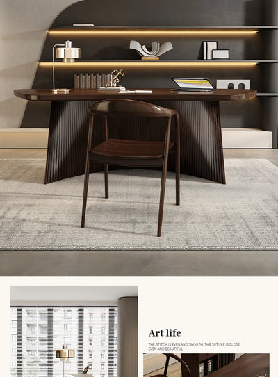 Asthetic Manager Executive Desk Modern Luxury Designer Workstation Office Table Conference Black Mesa De Escritorio Home Office