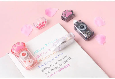 Mr. Paper 3 Style Cute Cat Claw Correction Tape Creative Large Capacity Cute School Supplies Stationery Kawaii Accessories
