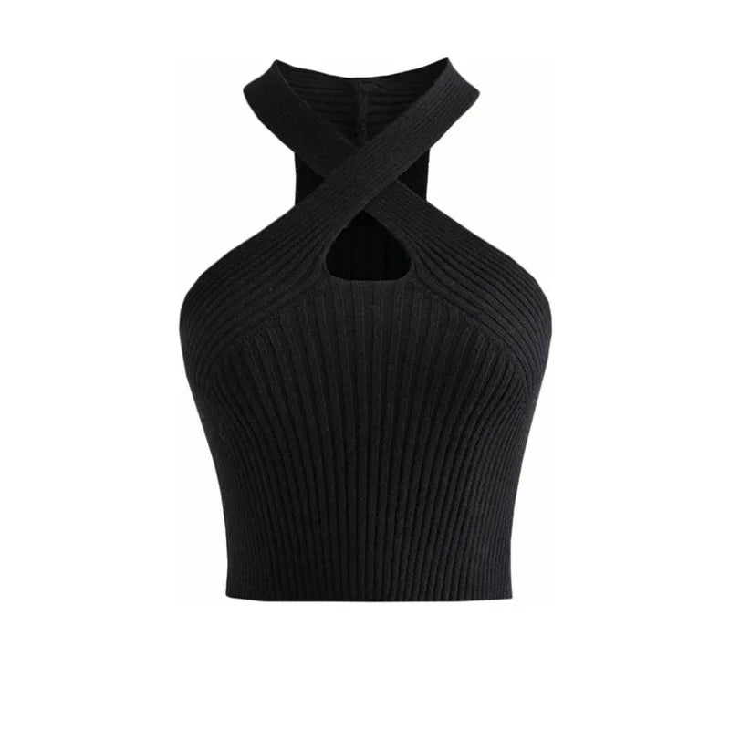 Cross Vest Crop Top