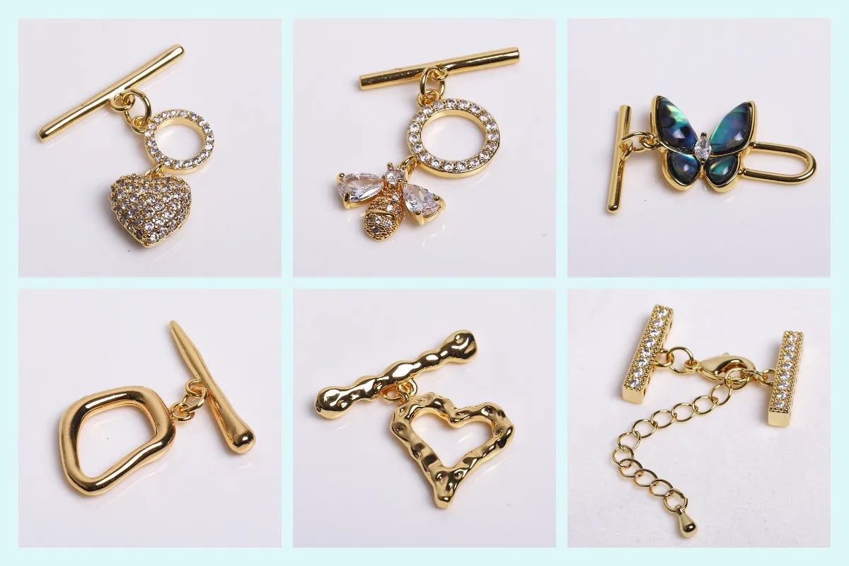 18K Real Gold Plated Purple Zircon Crystal Pendants For Necklace,Fancy Charms For Jewelry Making Supplies DIY Accessories