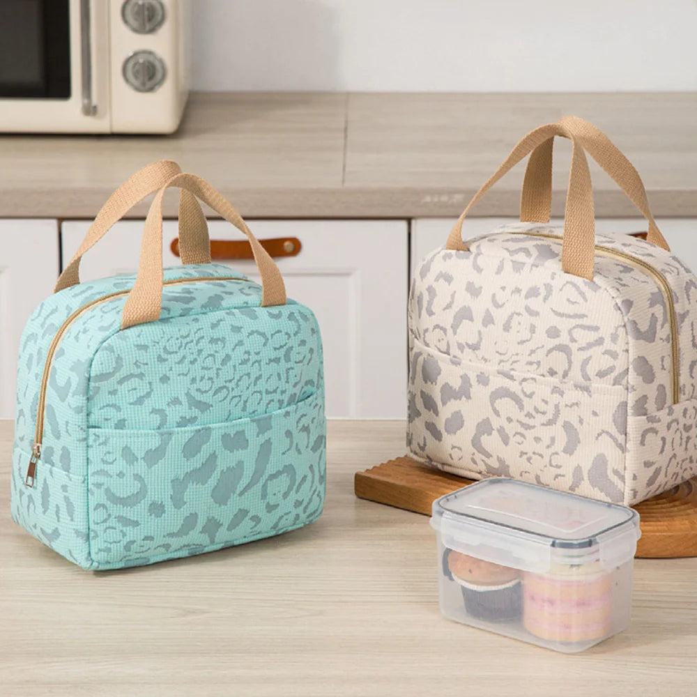 Portable Thermal Lunch Bag Girls Food Box Durable Waterproof Office Cooler Lunch Box Ice Insulated Case Picnic Camping Ins Bag