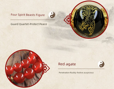 Zhuque Snake Rooster Ox White Tiger Monkey Rat Dragon Xuanwu Zodiac Pig