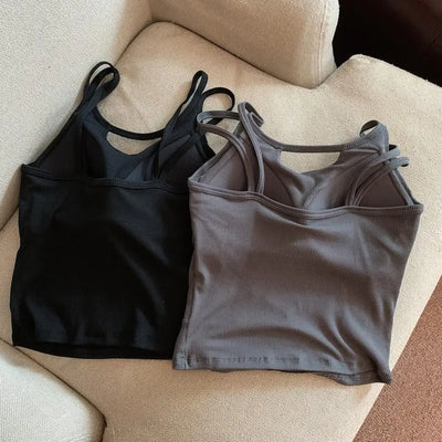 Backless Strap Vest Top