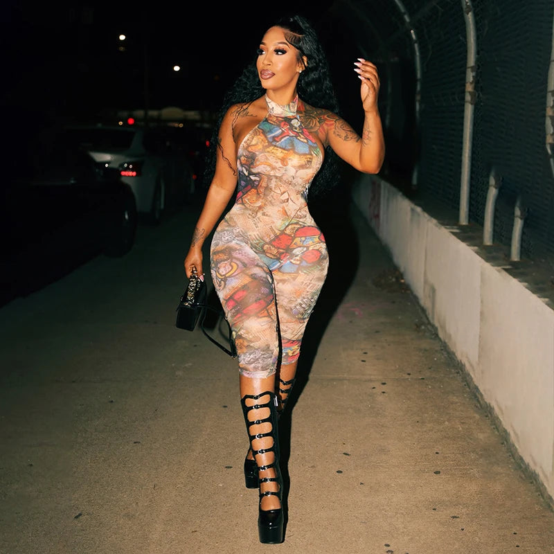 Printed Jumpsuit