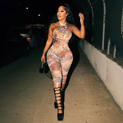 Printed Jumpsuit
