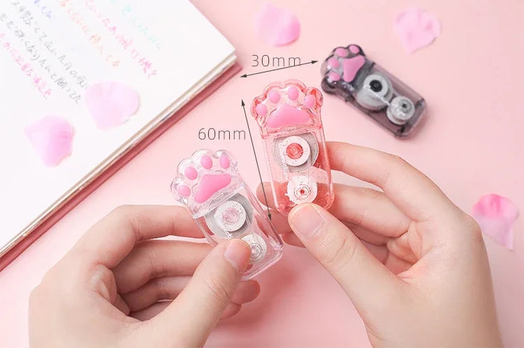 Mr. Paper 3 Style Cute Cat Claw Correction Tape Creative Large Capacity Cute School Supplies Stationery Kawaii Accessories