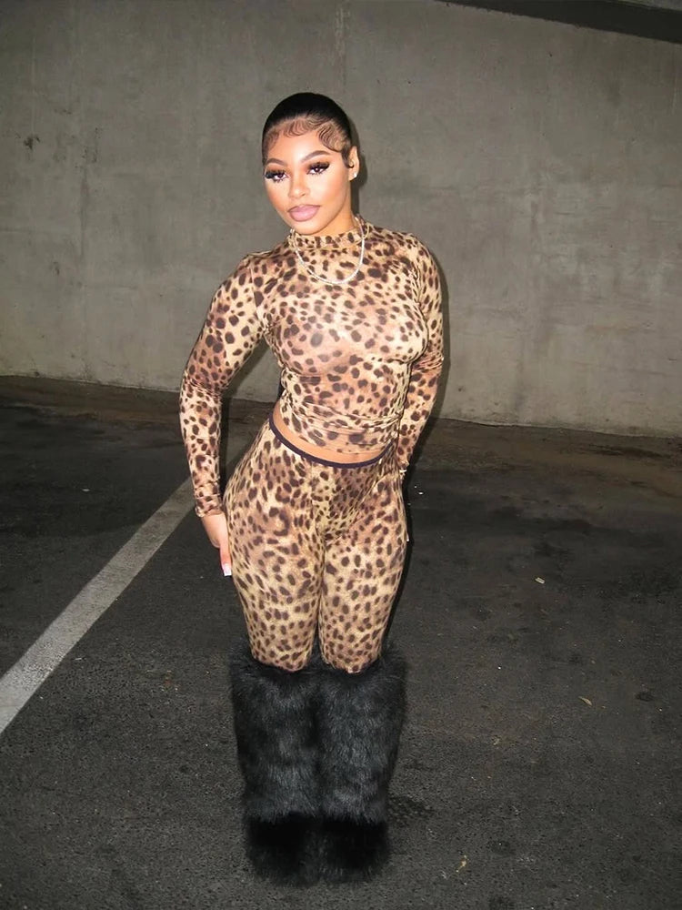 Leopard Print Set
