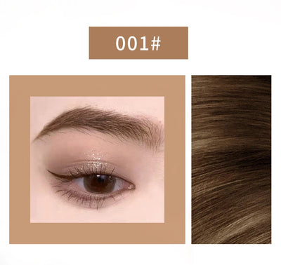 2 In1 Fine Triangle Eyebrow Pencil Eyebrow Brush Long Lasting Waterproof Sweatproof Ultra Precise Brow Definer Eye Brow Makeup