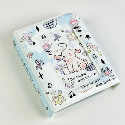 Kpop Photocard Binder Photo Card Holder 3 Inch Card Sleeves Idol ID Cards Collector Kawaii 32pcs card Capacity