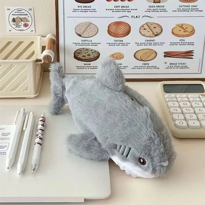 Cartoon Animal Pen Bag Large Capacity Pencil Case Multifunctional Storage Bag Student Gift Stationery Organizer School Supplies