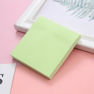 100Sheet Colorful Self-Stick Sticky Notes Pastel Sticky Notes Notepad Planner Sticker Memo Pad Stationery School Office Supplies